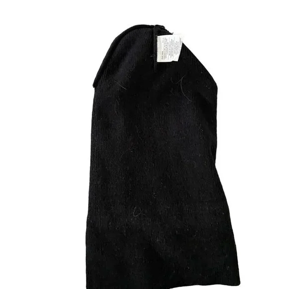 Carhartt Cuffed Black Slouchy Rib Knit A18 Utility Gorpcore Iconic Beanie Hat - Picture 6 of 8